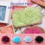 Custom Crinkle  100g Color Shredded Paper Candy Box Filling for sale