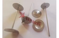 China Stainless Steel Lacing Hangers With Washers For Removable Insulation Blankets supplier