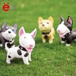 Cute Dog Plastic Piggy Bank Toy for Children BSCI ISO CE Certification for sale