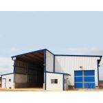 Painted Structural Steel Hanger Industrial Prefabricated Warehouse Building for sale
