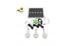 China ODM Dimmable 3pcs*3W LED Solar Emergency Lights 5200mah For Universities supplier