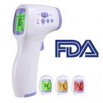 Liquid Crystal Display Non Contact Handheld Infrared Forehead Thermometer for sale