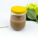 Aluminum Screw Cap 500ml PET Disposable Juice Bottles Transparent for sale