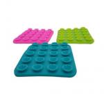 Silicone Rubber Injection Molding Single Sided Suction Cups for sale