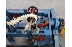 China Wood Wool Rope Twisting Machine Excelsior Wood Wool Making Machine supplier