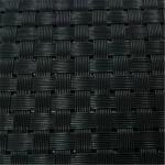 Black PVC Furniture Fabric , Outdoor Vinyl Coated Polyester Mesh Fabric for sale