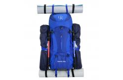 China Water Resistant 600D Pvc Coating Lightweight Hiking Backpack With Internal Frame supplier