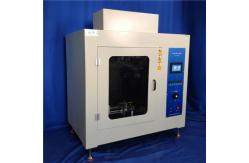 China Touch Screen Glow Wire Flammability Testing Chamber Combustion Test Equipment supplier