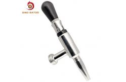 China Nitrogen Stout Beer Faucet With Standard Black Tap Handle supplier