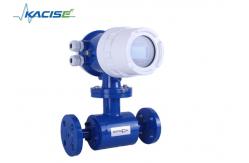 China Electrically Conductive Fluids Electromagnetic Flow Meter Explosion Proof With Battery supplier