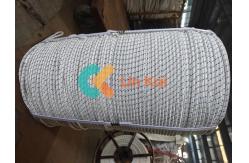 China Double Layer Braided Uhmwpe Rope For Pulling Conductors supplier