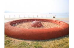 China Playground Pyramid Climbing Net Spider Net For Kids Climbing supplier