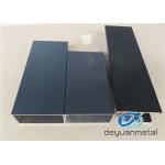 1.0 - 3.0mm Thickness Aluminium Window Profiles Powder Coating 5 Years Warranty for sale