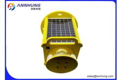 China Red Solar Obstruction Light With Die Casting Aluminum ICAO FAA Standard supplier