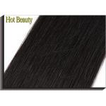 Double Weft 8 inch Brazilian Silky Straight Human Hair For Women / Girl for sale