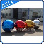 Filled Air Mirror Balloons Ball PVC , Advertising Silk  Ball for sale