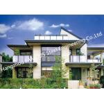Prefab House Light Steel Villa Metal Buildings With Welded Frame Easy Construction for sale
