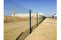 China Small Garden Triangle Bending 1.23m Height 3d Fence supplier