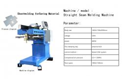 China Highly Intelligent and Cutting-edge Multifunctional Straight Seam Panel Laser/ Arc Welding Machine supplier