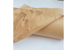 China Lightweight 50CM*100M Honeycomb Wrapping Paper ECO Recyclable Roll supplier