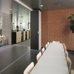 Customized Color 65mm Thickness Folding Partition Walls For Art Gallery for sale