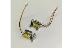 China DC 5V 4.1W Push Pull Electric Solenoid Bolt Lock With Test Switch supplier