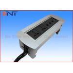 Multi Functional Hotel Desktop Rotation Power Socket With Extension Connected Cables