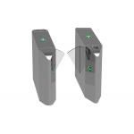 BLDC Motor Acrylic Wing Automatic Flap Turnstile SUS304 Retractable for sale