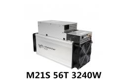 China 188x130x352mm MicroBT Whatsminer M21S 56TH/S supplier