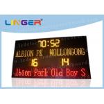 P16mm LED Electronic Scoreboard For Basketball Iron Waterproof Cabinet for sale