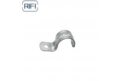 China UL EMT Conduit Fittings Pipe 1 / 2-4'' 1 Hole Conduit Strap supplier