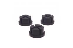 China Custom Waterproof And Dustproof Silicone Accessories Silicone Rubber Plug supplier