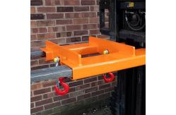 China 1T To 4T Fork Truck Swivel Hook Attachment Bright Orange Painted supplier