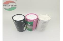 China Tin Can packaging With Plastic Shaker Top Lids / Cardboard Paper Tubes supplier