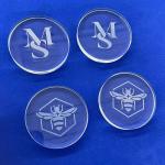 Custom High Purity Fused Silica  High Resistant Quartz Glass Disc for sale