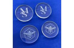 China Custom High Purity Fused Silica  High Resistant Quartz Glass Disc supplier