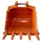 Optimized Tooth Design Excavator Rock Bucket For Construction Demolition Work for sale