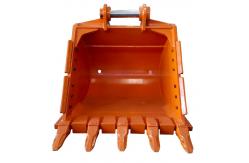 China Optimized Tooth Design Excavator Rock Bucket For Construction Demolition Work supplier