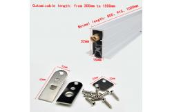 China Sound Rated Basic Automatic Door Bottom Seals With Side Edge supplier