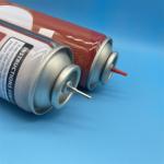 Aerosol Lighter Valve For Steady Gas Flow Safe Refilling Process