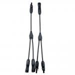 IP67 Protection Class II Fixed 2 To1 Solar Branch Connector For Power Distribution for sale