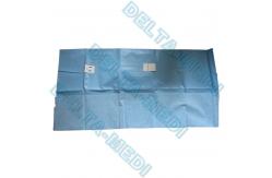 China Sterilized Reinforced Fenestration Surgical Eye Drape With Pouch supplier