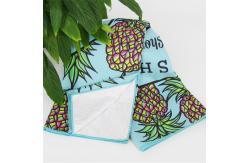 China Personalised Microfiber Quick Dry Printed Bulk Beach Towels With Mesh OPP Bag supplier