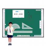 120 Inch 10 Point Touch Screen Teaching Board Wall Mounted With Hotkeys