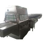 600mm belt width chocolate enrobing production line for sale