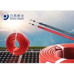 Black 4 Sqmm Copper Core Solar Power Cable For Photovoltaic System for sale