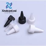 Squeeze Bottle Push Pull Caps Tops Tip White Red Green Pink Twist Off Pointed Mouth Cap for sale