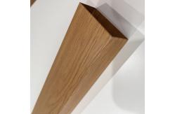 China Customizable Aluminum Metal Ceiling 30x80x1.3mm Box Metal Baffle Ceiling supplier