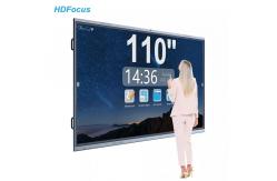 China High Definition LCD Touch Screen Interactive Whiteboard 110 Inch Smart supplier