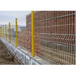 OHSAS 4.5mm Security Steel Fence Square Post V Mesh Wire Fence for sale